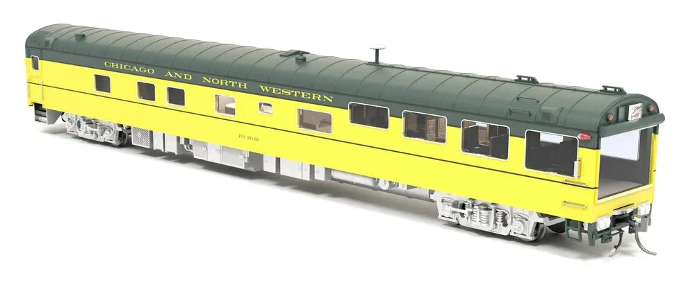 HO Broadway Ltd Chicago & North Western Track Inspection Car, "Fox River"