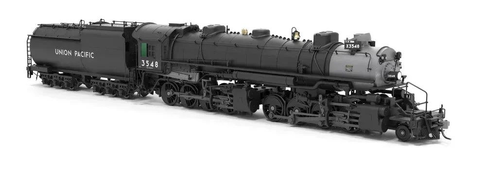 HO Broadway Ltd Union Pacific 2-8-8-0 "Bullmoose", SA-C-6, #3548, Pre-1944 Appearance W/ 4-BL FWH, No-Sound / DCC-Ready