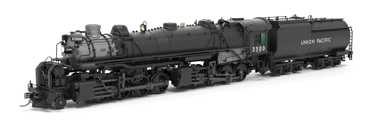 HO Broadway Ltd Union Pacific 2-8-8-0 "Bullmoose", SA-C-2, #3514, Post-1944 Appearance W/ 5SA FWH, No-Sound / DCC-Ready