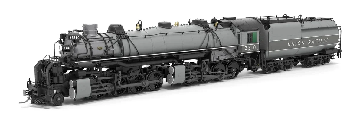 HO Broadway Ltd Union Pacific 2-8-8-0 Bullmoose, SA-C-2, Post-1944 Appearance w/ 5SA FWH, TTG Fantasy Paint, No-Sound / DCC-Ready #3510