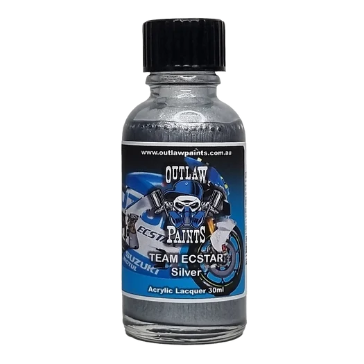 Outlaw Paints Metallic Team ECSTAR Silver