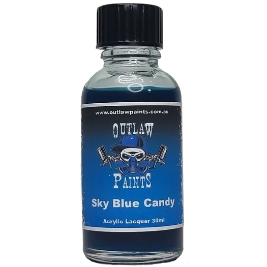 Outlaw Paints Sky Blue Candy