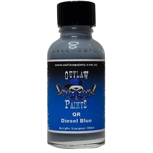 Outlaw Paints QR Diesel Blue