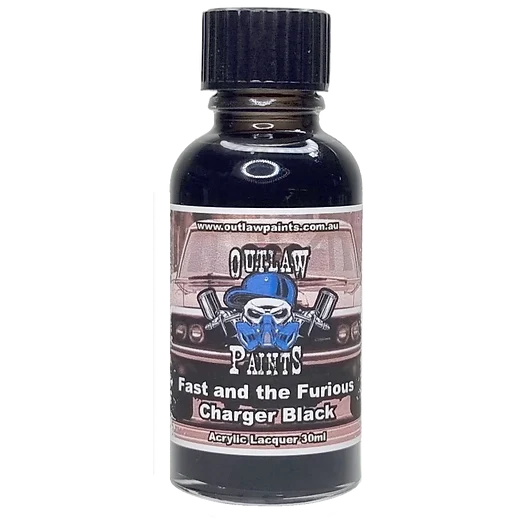 Outlaw Paints Fast & Furious Chargr Black