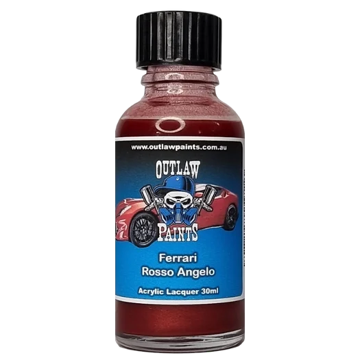 Outlaw Paints Metallic Ferrari Rosso Angelo