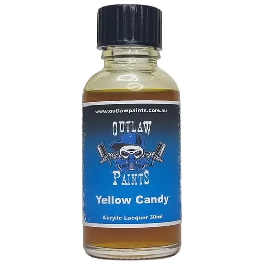 Outlaw Paints Yellow Candy