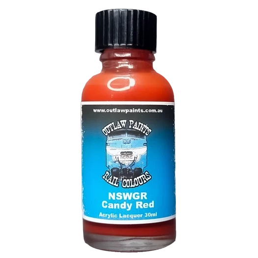 Outlaw Paints NSWGR Candy Red