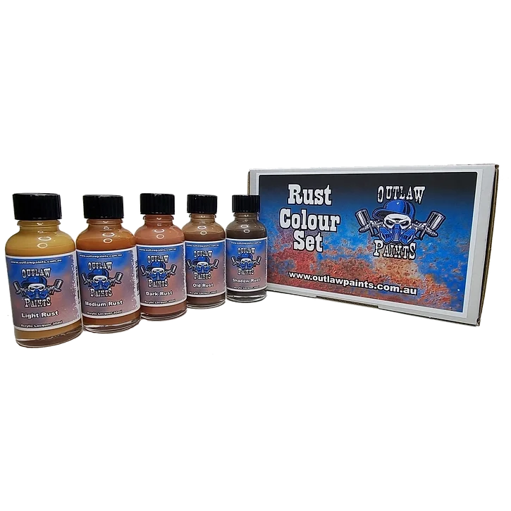 Outlaw Paints Rust Colour Box Set