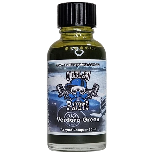 Outlaw Paints Metallic Verdoro Green