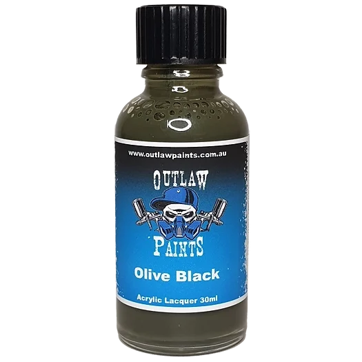 Outlaw Paints Olive Black