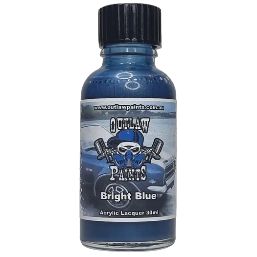 Outlaw Paints Metallic Bright Blue