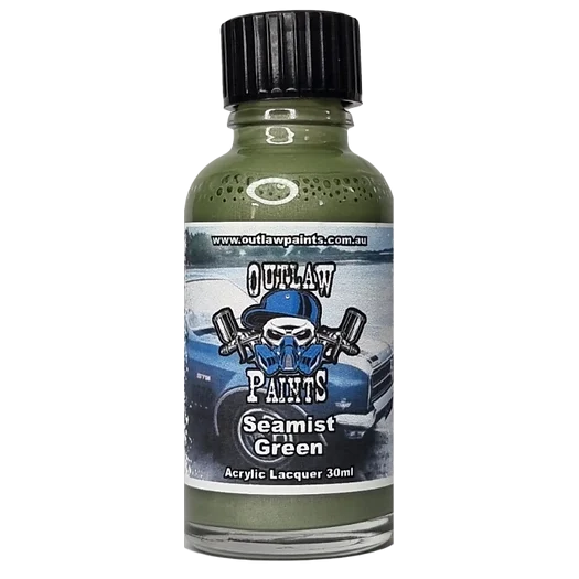 Outlaw Paints Metallic Seamist Green