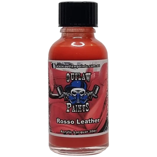 Outlaw Paints Rosso Leather