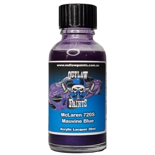 Outlaw Paints Metallic McLaren Mauvine Blue