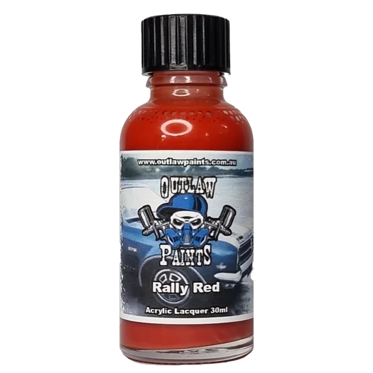 Outlaw Paints Rally Red