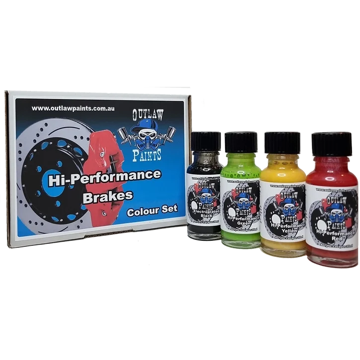 Outlaw Paints Hi-Performance Brake Colour Set