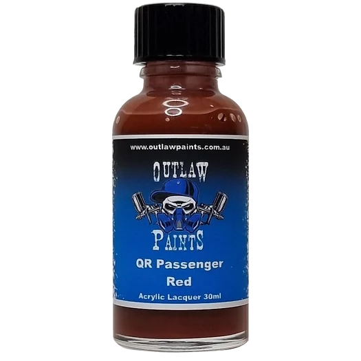 Outlaw Paints QR Passenger Red