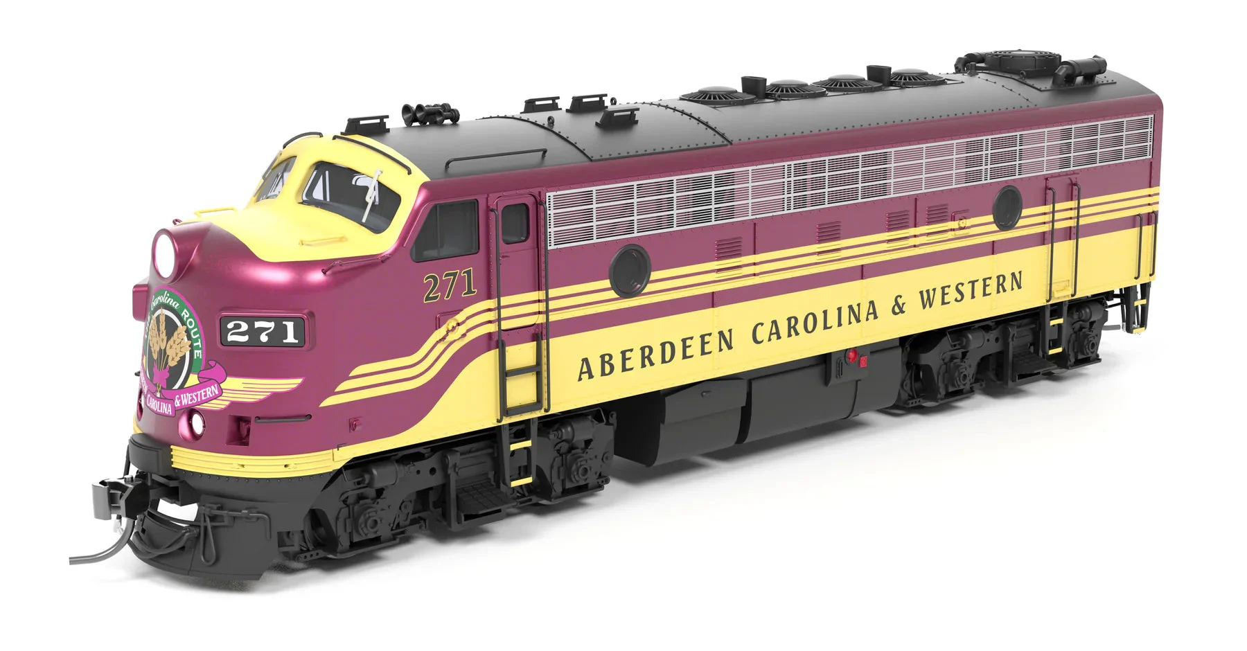 Broadway Limited HO Scale Aberdeen Carolina & Western F9A ACWR #271 DCC/Sound - BLI9680