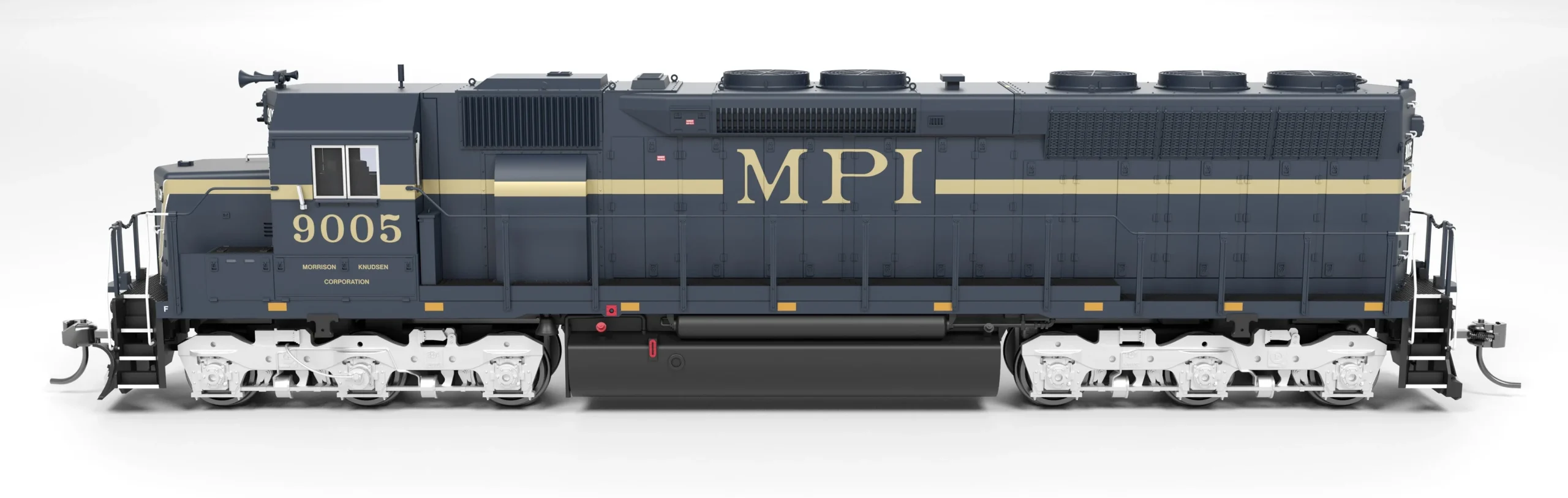 Broadway Limited HO SD45 MPI 9019 Blue w/ Gold Paragon4 Sound/DC/DCC HO