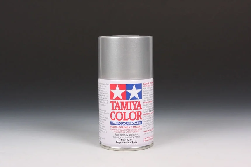 Tamiya PS-41 Bright Silver Polycarbonate Spray Paint