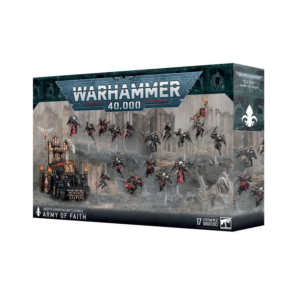 Games Workshop Warhammer 40K Adepta Sororitas Battleforce Army of Faith