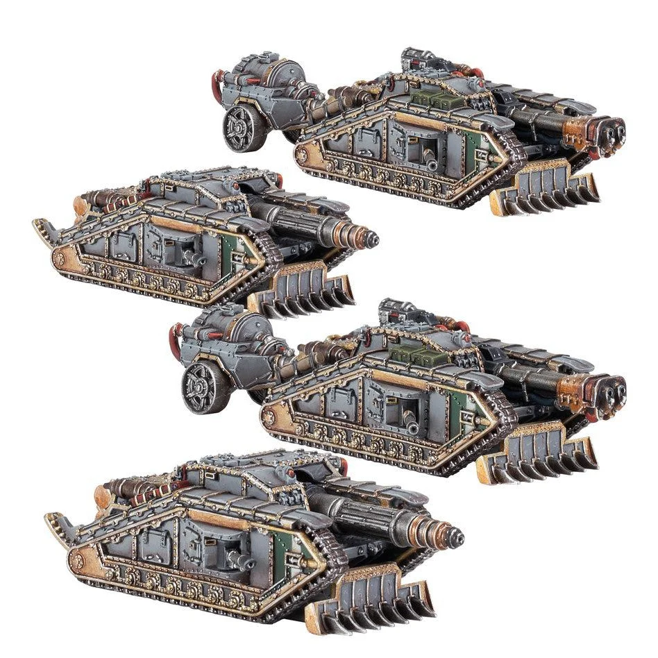 Games Workshop Warhammer The Horus Heresy Legions Imperialis Solar Auxilia Malcador Infernus and Valdor Tank Destroyers