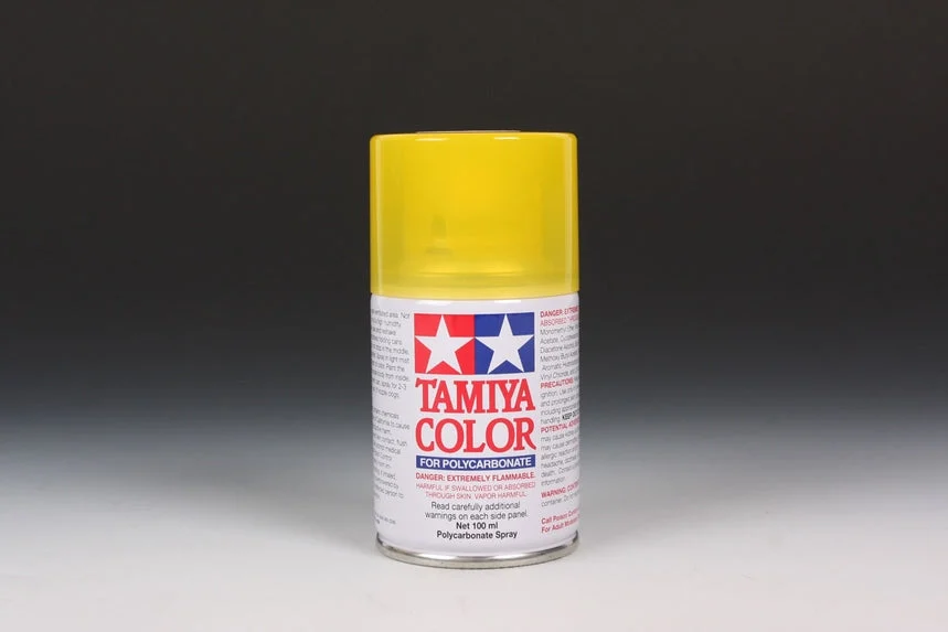 Tamiya PS-42 Translucent Yellow Polycarbonate Spray Paint