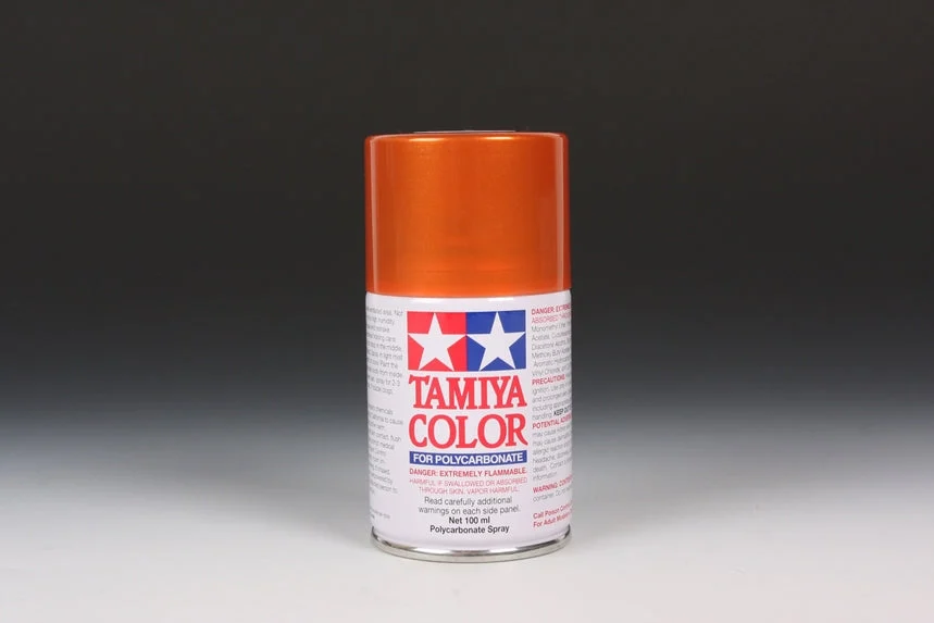 Tamiya PS-61 Metallic Orange Polycarbonate Spray Paint