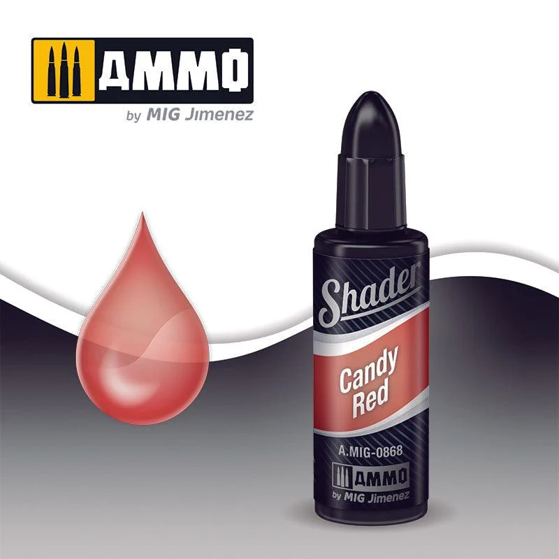 Ammo by Mig Jimenez Candy Red Shader AMIG0868 - Ammo Mig Jimenez