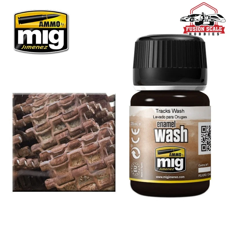 Ammo Mig Jimenez Enamel Wash Tracks Wash AMIG1002