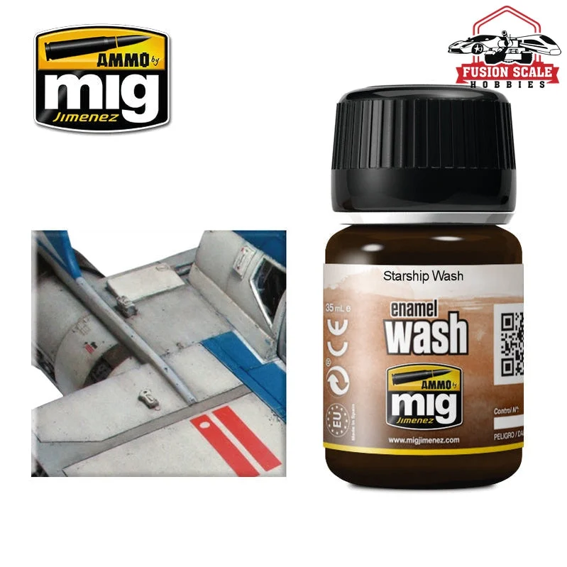 Ammo Mig Jimenez Enamel Wash Starship Wash AMIG1009