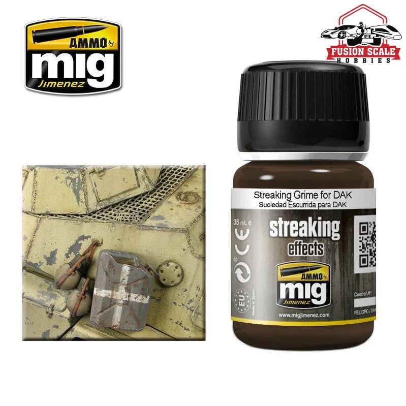 Ammo Mig Jimenez Enamel Streaking Grime for DAK AMIG1201