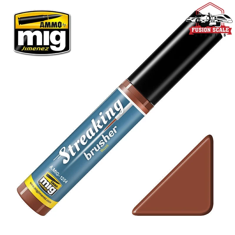 Ammo Mig Jimenez Streaking Brusher Rust