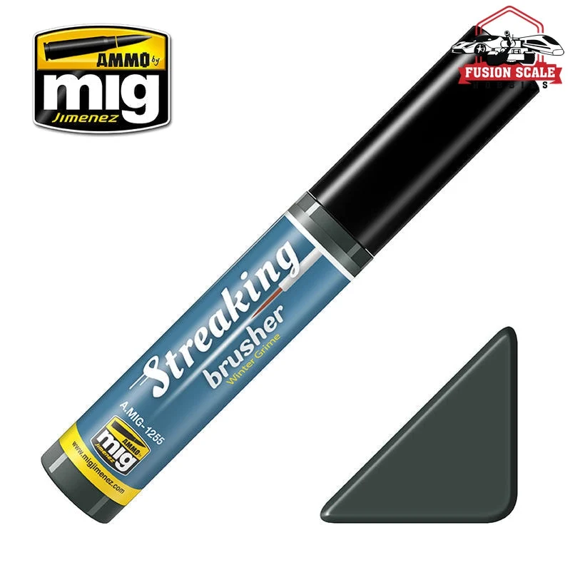 Ammo Mig Jimenez Streaking Brusher Winter Grime