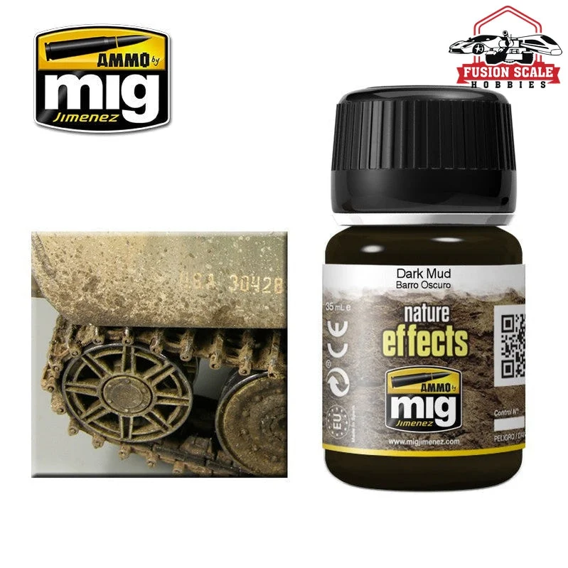 Ammo Mig Jimenez Enamel Effects Dark Mud AMIG1405