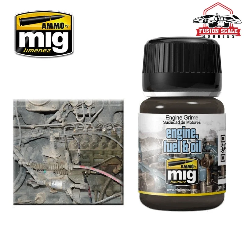 Ammo Mig Jimenez Enamel Effects Engine Grime AMIG1407