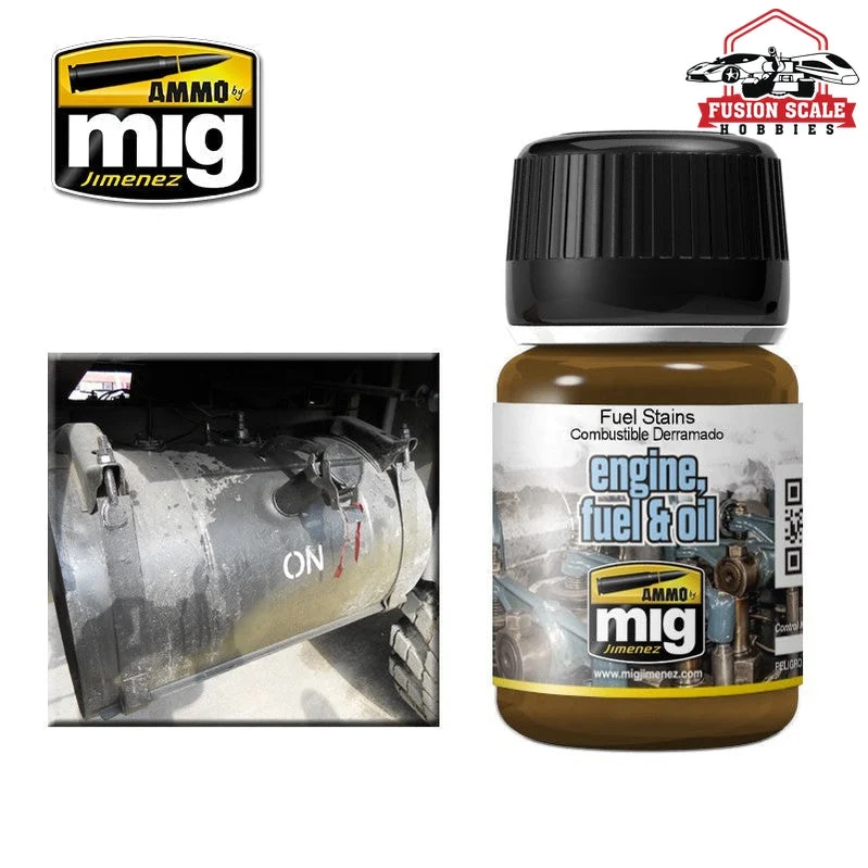 Ammo Mig Jimenez Enamel Effects Fuel Stains AMIG1409