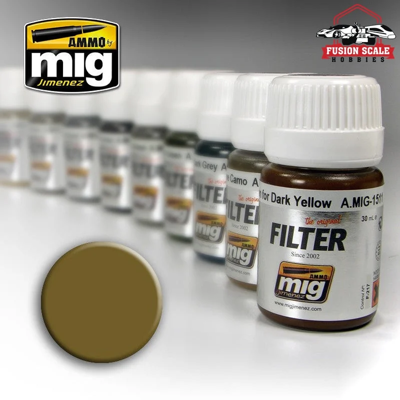 Ammo Mig Jimenez Filter Ocher for Light Sand