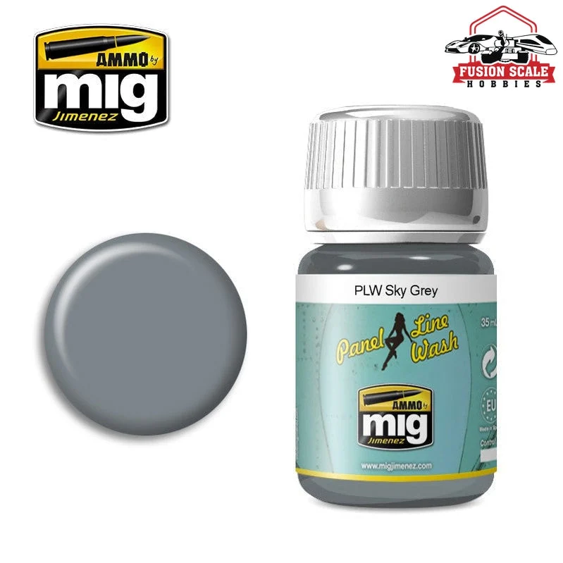 Ammo Mig Jimenez Panel Line Wash Sky Gray