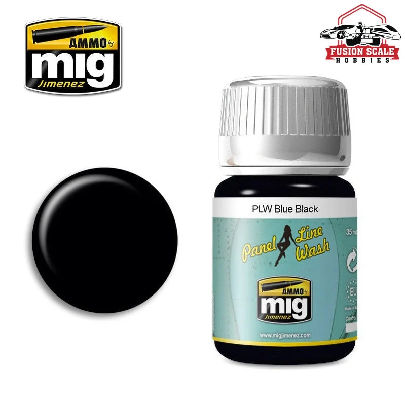 Ammo Mig Jimenez Panel Line Wash Blue Black