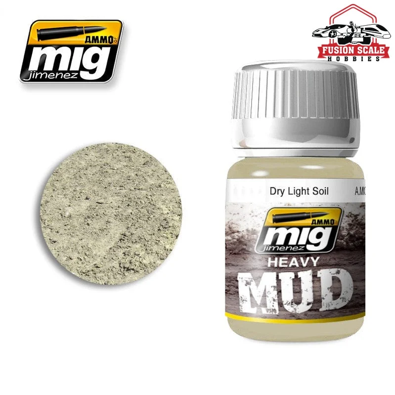 Ammo Mig Jimenez Enamel Heavy Mud Texture Dry Light Soil