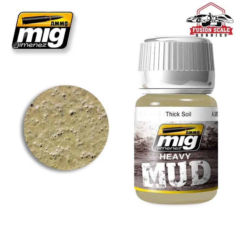 Ammo Mig Jimenez Enamel Heavy Mud Texture Thick Soil