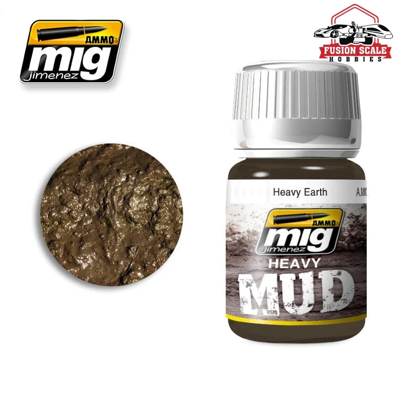 Ammo Mig Jimenez Enamel Heavy Mud Texture Heavy Earth