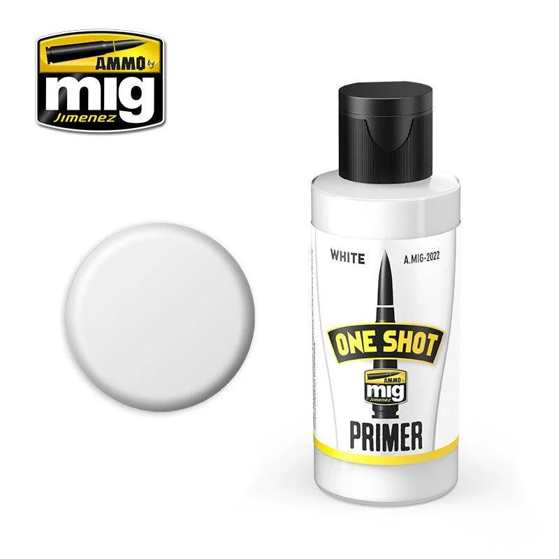 Ammo by Mig One Shot Primer White 60ml - Ammo Mig Jimenez