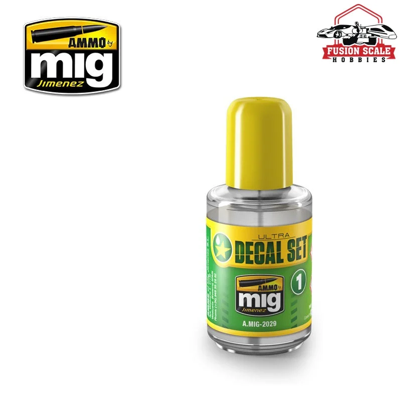 Ammo Mig Jimenez Ultra Decal Set Decal Solution AMIG2029
