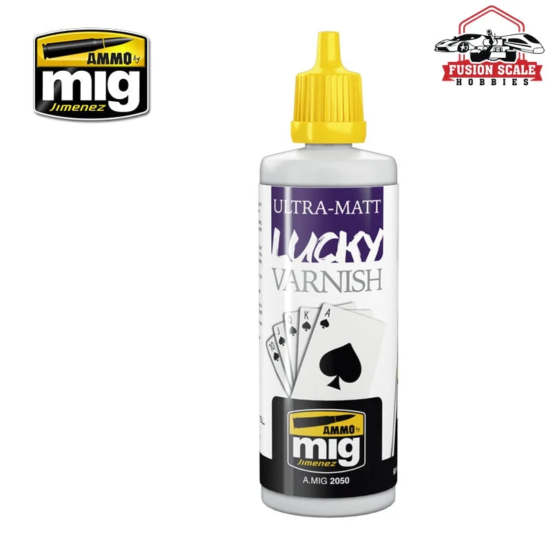 Ammo Mig Jimenez Ultra Matt Lucky Varnish 60ml AMIG2050