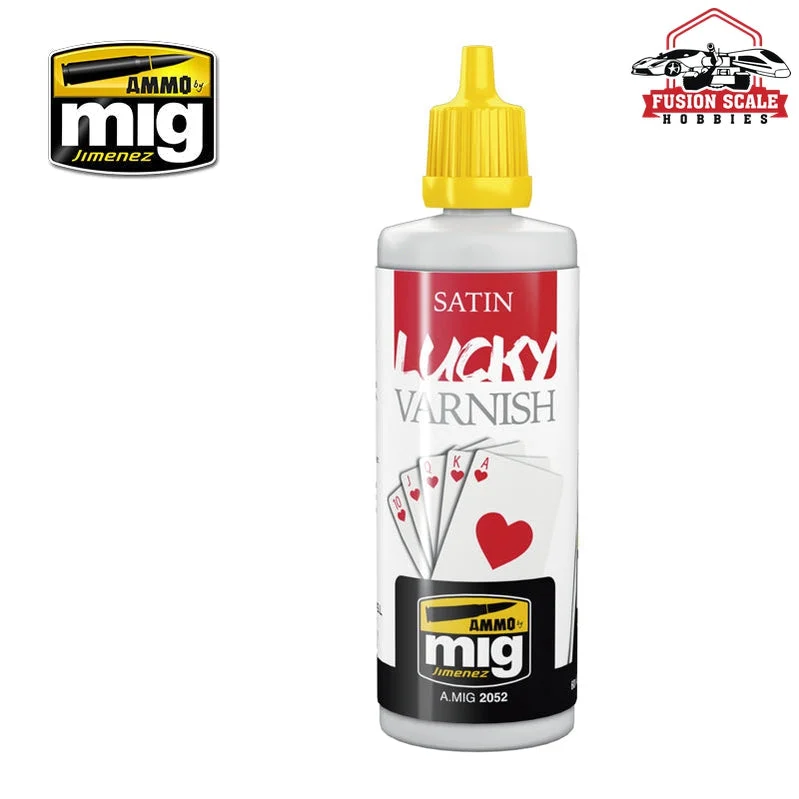 Ammo Mig Jimenez Satin Lucky Varnish 60ml AMIG2052