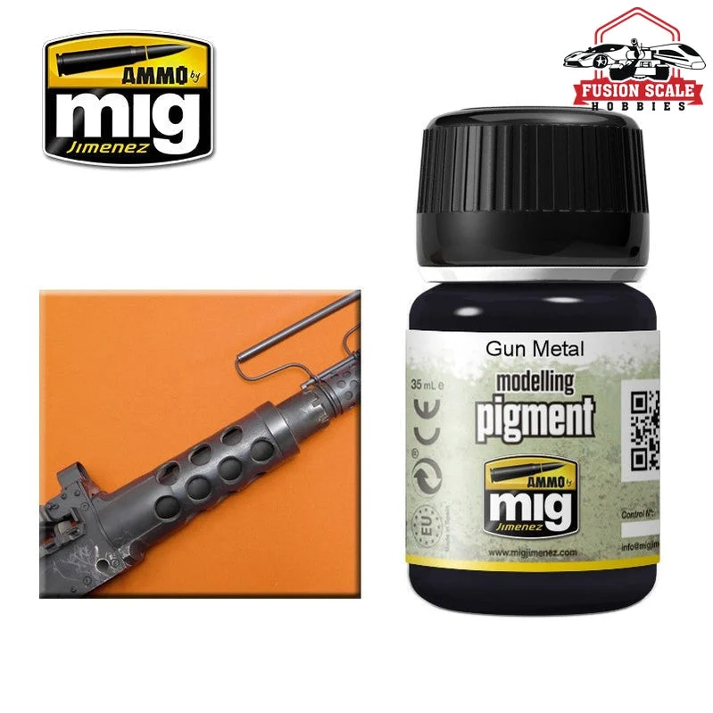 Ammo Mig Jimenez Pigment Gun Metal