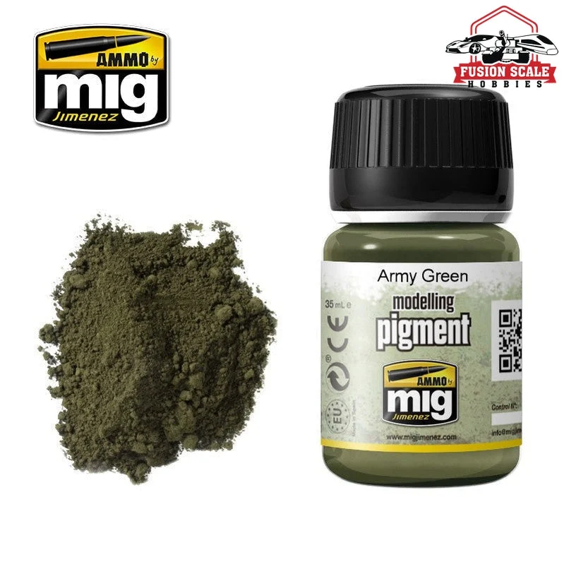 Ammo Mig Jimenez Pigment Army Green