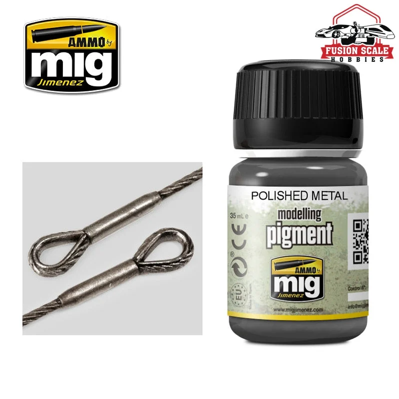 Ammo Mig Jimenez Pigment Polished Metal